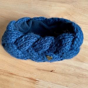 Barts Braided Knit Fleece-Lined Headband/Head Warmer - One Size